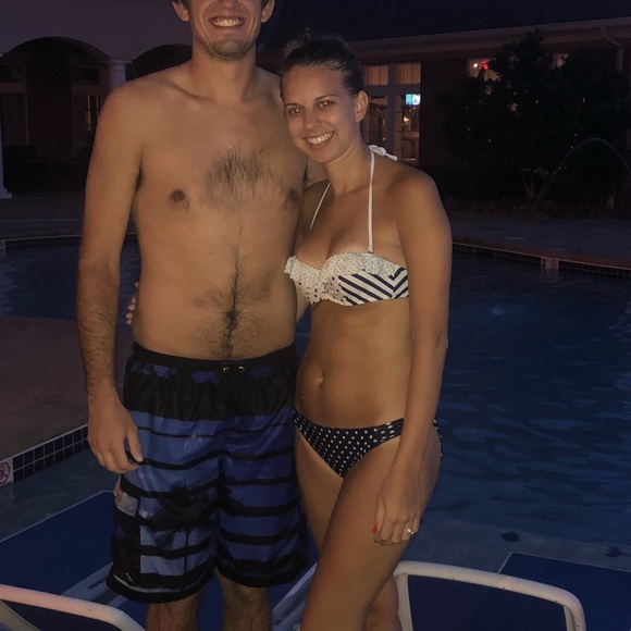 🌻❄️🍀🌸Navy blue VS bikini top🌸🍀❄️🌻 - Picture 5 of 5